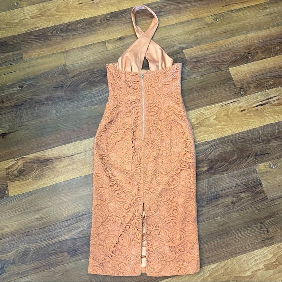 NWT BARDOT Riviera Corset Dress size S in Rust - Picture 2 of 10